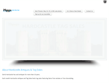 Tablet Screenshot of hardcastletagsales.com